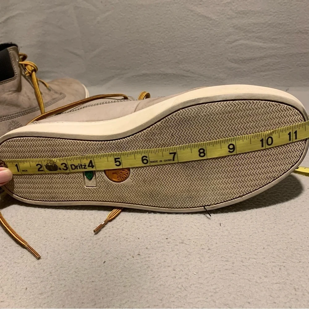Timberland stained size